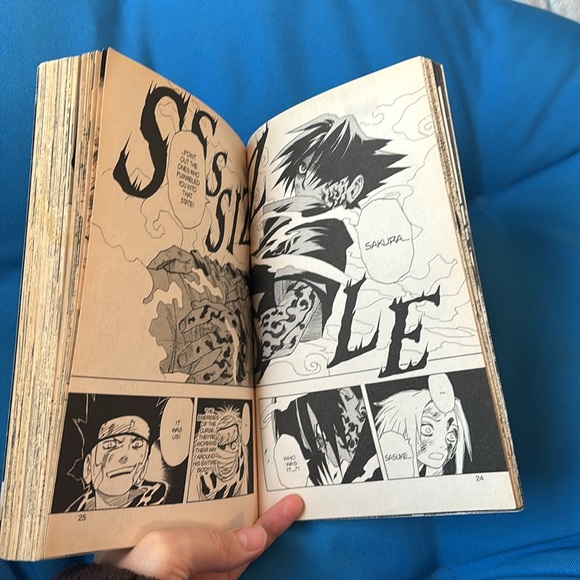 Naruto Comic Volume 7 Shonen Jump Rated T For Teens By Masashi Kishimato - Picture 4 of 8